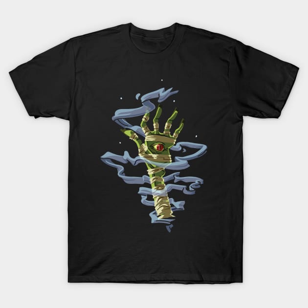 Mummy Hand T-Shirt by LR_Collections